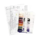 Kit de point de croix "Magicienne talentueuse" SR-960
