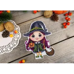 Cross stitch kit "Charming witch" SR-959