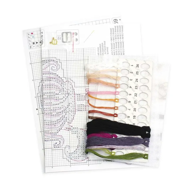 Kreuzstich-Set "Bezaubernde Hexe" SR-959