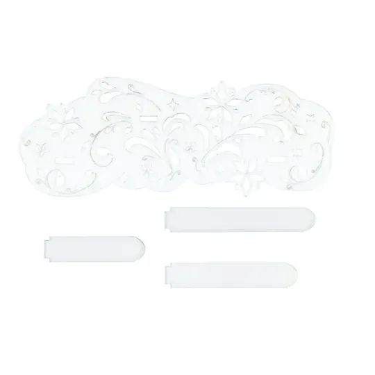 Kit de point de croix "Arbre de Noël avec des cadeaux. Lot de 3 scènes + support" SR-945