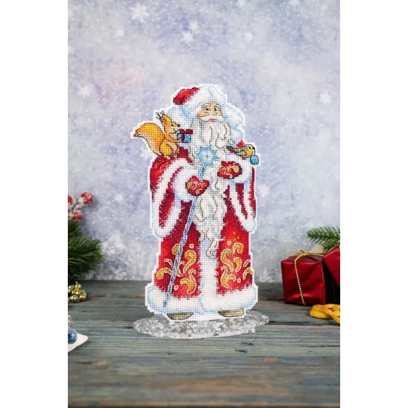 Kreuzstich-Set "Santa Claus, mit Ständer" SR-943