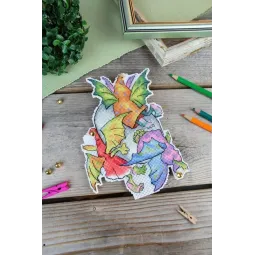 Kreuzstich-Set "Trolls" SR-929