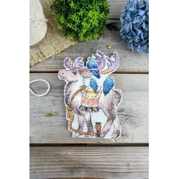 Набор для вышивания крестиком "Сказочный олень" SR-928