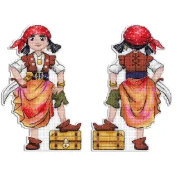 Kreuzstich-Set "Kleiner Räuber" SR-926