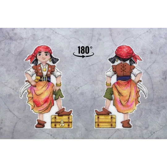 Набор для вышивания крестиком "Маленький разбойник" SR-926