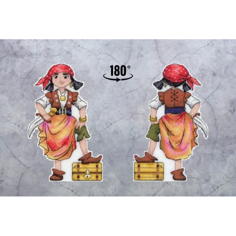 Набор для вышивания крестиком "Маленький разбойник" SR-926