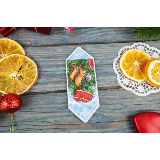 (S) Kit de point de croix "Bonbon du Nouvel An n° 5" SR-1122