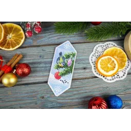 Набор для вышивания крестиком "Новогодний леденец №4" SR-1121