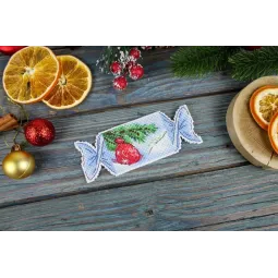 Cross stitch kit "New Year's candy No. 3" SR-1120