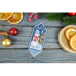 Набор для вышивания крестом "Новогодняя конфета № 1" SR-1118