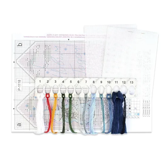 Kit de point de croix "Bonbons du Nouvel An n°1" SR-1118