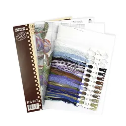 Набор для вышивания крестиком "Garden plums" SNV-877