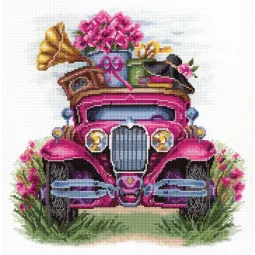 Kreuzstich-Set "Damenausflug" SNV-872