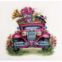 Kreuzstich-Set "Damenausflug" SNV-872