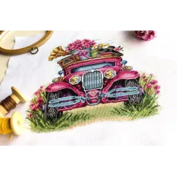 Kreuzstich-Set "Damenausflug" SNV-872