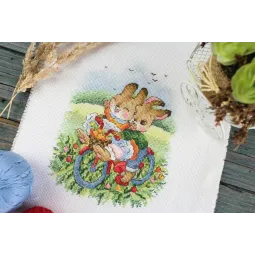 Cross stitch kit "With the wind" SM-767