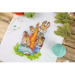 Набор для вышивания крестиком "На пикнике" SM-766