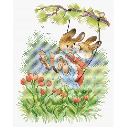 Cross stitch kit "Winged swing" SM-765