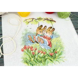 Cross stitch kit "Winged swing" SM-765