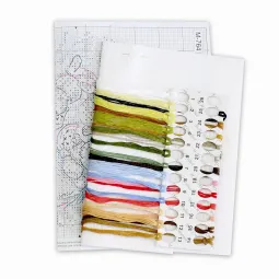 Kreuzstich-Set „Wassermelonen-Picknick“ SM-764