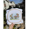 Cross stitch kit "Grannies on a picnic" SANB-21 (D)