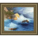 Embroidery kit Shipwreck 41.3x51.3 cm S/MK104