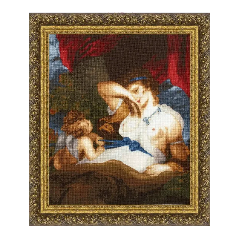 Embroidery kit Amur unties the belt of Venus 42x35 cm S/MK102