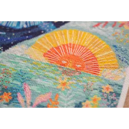 Kit de point de croix Équinoxe de printemps (Scènes Déco) 27x34 cm AAH-206