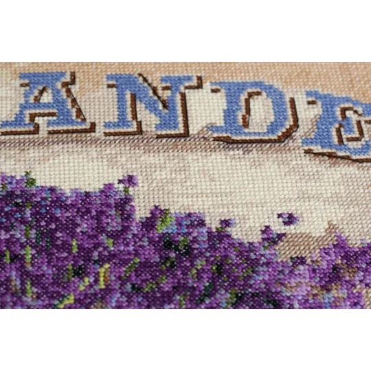 Набор для вышивания крестом Мелодия прованса 35x35 см AAH-081