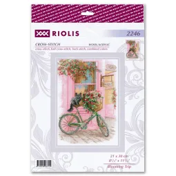 Cross stitch kit Blooming Trip 21x30 SR2246
