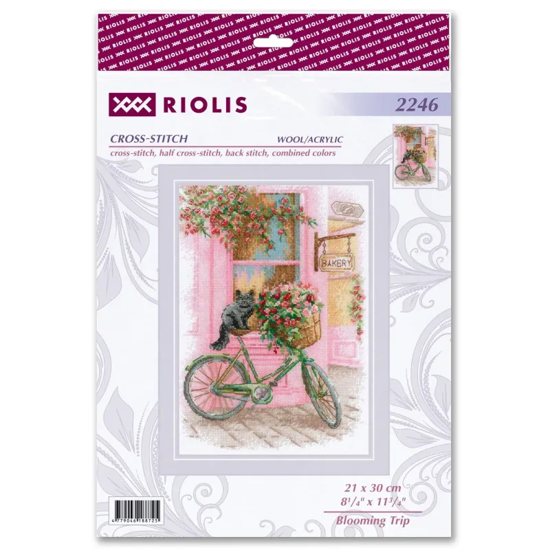 Набор для вышивания крестом Blooming Trip 21x30 SR2246