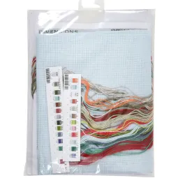 Набор для вышивания крестом Лесные животные Чулок D70-09621