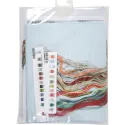 Kit de point de croix Bas de Noël Animaux de la forêt D70-09621