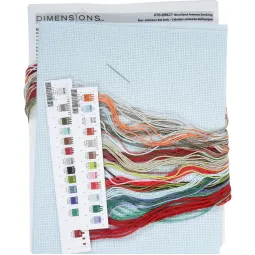 Набор для вышивания крестом Лесные животные Чулок D70-09621