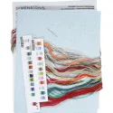 Kit de point de croix Bas de Noël Animaux de la forêt D70-09621