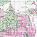 Cross Stitch Kit Holiday Farm Stocking D70-09619