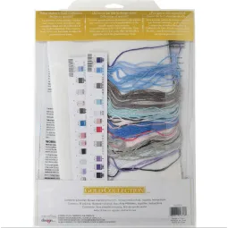 Набор для вышивания крестиком - The Gold collection Wintertime Fairy 25,4 x 43,18 см D70-09618