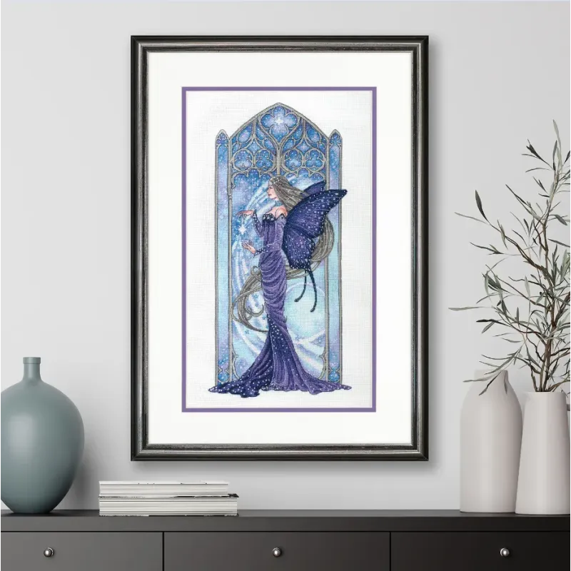 Набор для вышивания крестиком - The Gold collection Wintertime Fairy 25,4 x 43,18 см D70-09618