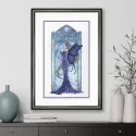 Набор для вышивания крестиком - The Gold collection Wintertime Fairy 25,4 x 43,18 см D70-09618
