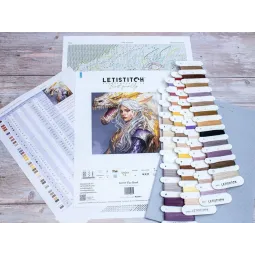 Набор для вышивания крестом "The Bond" 25x25cm SLETIL8107