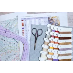 Kreuzstichpackung "Die Verbindung" 25x25cm SLETIL8107