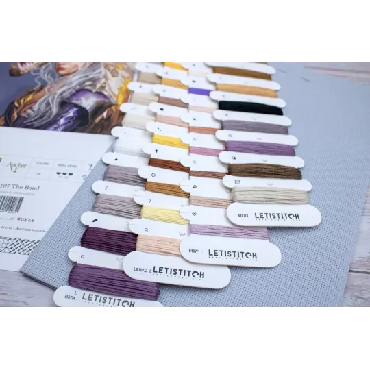 Набор для вышивания крестом "The Bond" 25x25cm SLETIL8107