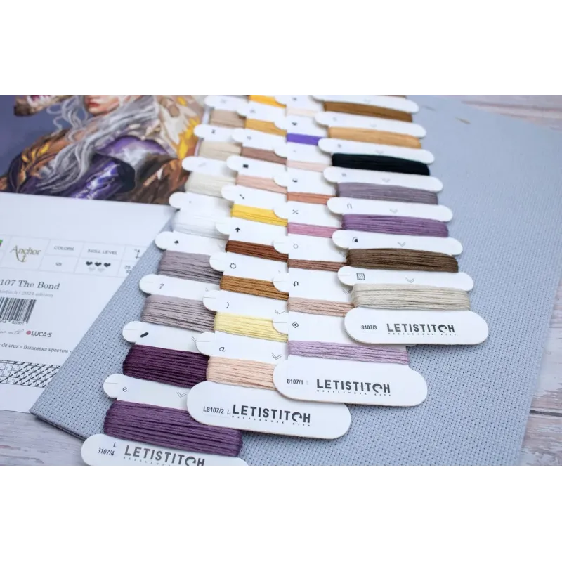 Набор для вышивания крестом "The Bond" 25x25cm SLETIL8107