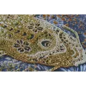 Kit de broderie de perles principal Poisson argenté (Scènes déco) AAB-823