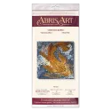 Kit de broderie de perles principal Poisson argenté (Scènes déco) AAB-823