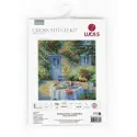 Kit de Point de Croix "Jardin Romantique" 31x32cm SBU5055