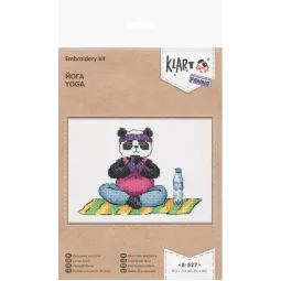 Набор для вышивания крестиком KLART "Йога" KL8-527