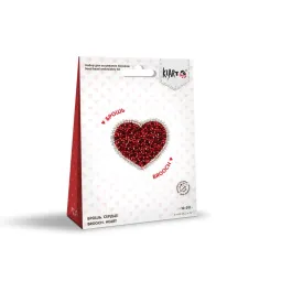 Cross stitch kit KLART "Brooch. Heart" KL10-011