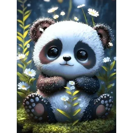 Diamond Painting Set „Panda“ 30x40 cm WD3073