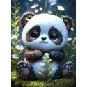 Набор алмазной живописи "Panda" 30x40 см WD3073